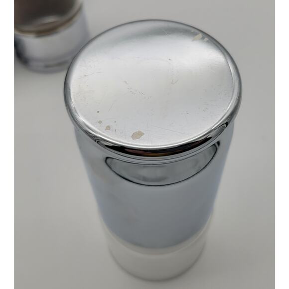 1950s Mid Century Modern Insulated Chrome Hellerware Pitcher & Glass Set MCM - Picture 12 of 16